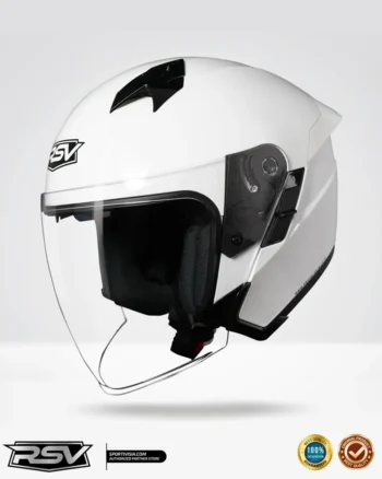 RSV SV300 WHITE GLOSSY DOUBLE VISOR