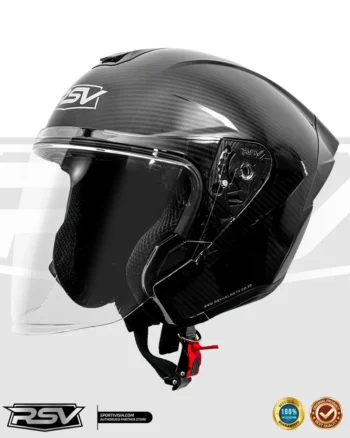 RSV WINDBREAKER MOTIF CARBON GLOSSY SINGLE VISOR