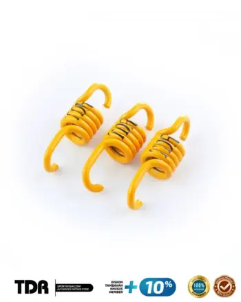 TDR Automatic Clutch Spring Set for Vario 110 Yellow 1500 RPM (3 Pcs) (OTS-CVT-013)
